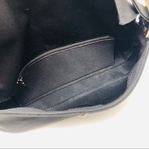 ❌SOLD❌ FENDI VINTAGE LEATHER TRIM BAGUETTE - Picture 6 of 8